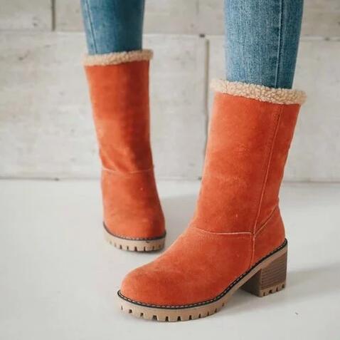 Women Warm Winter Snow Boots - Cozy Outdoor Boots
