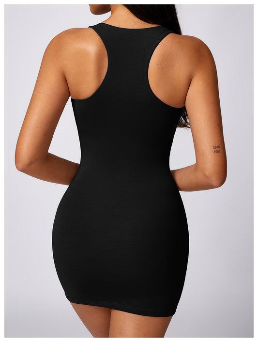 Summer Women's Vest Sheath Dress