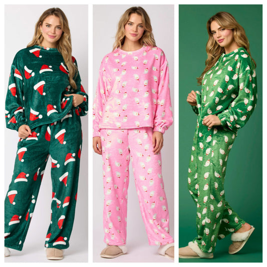Christmas Flannel Pajama Set