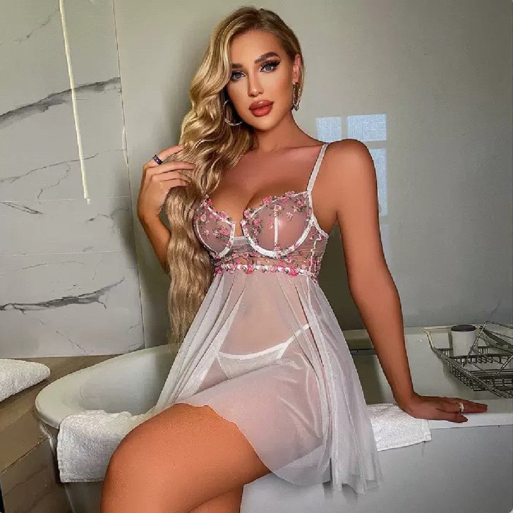 Women's Fashionable Mesh Pajamas